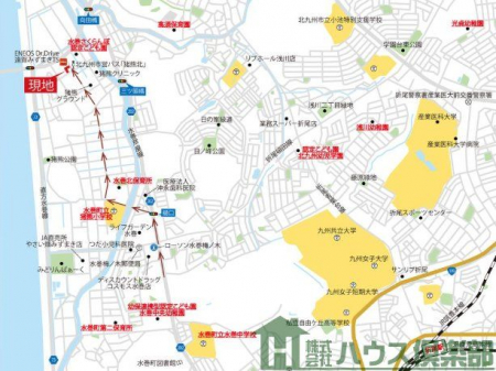 ���̑��@�C�I���ᏼ�V���b�s���O�Z���^�[�܂ŎԂ�11���I�X�[�p�[��R���r�j���k�������ƐV�������n�߂���Ƃ��ăs�b�^���I�ۈ牀�⏬�w�Z�A�����Ȃ�������ߗׂɑ����Ă���̂ŁA�q��Đ���̂��Ƒ��l�ɂ����������n�ł�